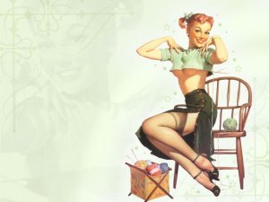 Pin up paintings