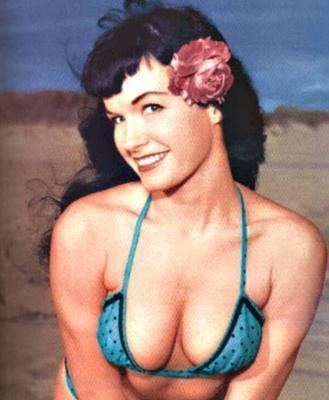 Bettie Page She was a good student and debate team member and she was also