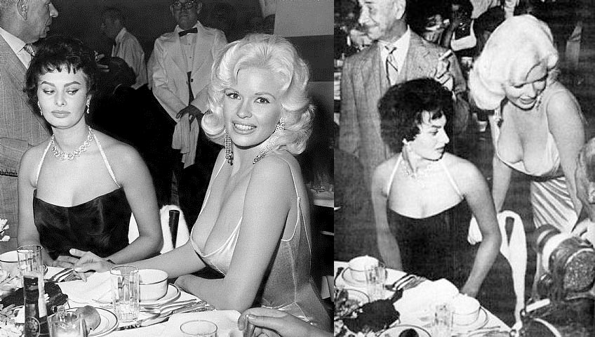 Jayne Mansfield and Sophia Loren - Was the nipple exposure an accident or w...
