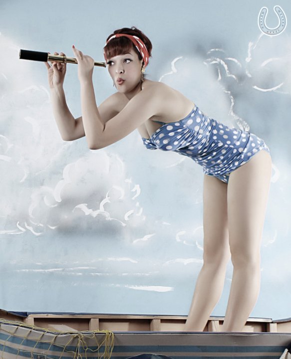 Lone Star Pin Up
