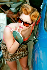 Pin up Lyn De Ville