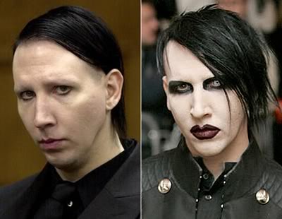 Marilyn Manson no makeup