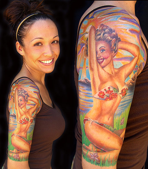 PinUp tattoos These tattoos are gaining more popularity these days as 