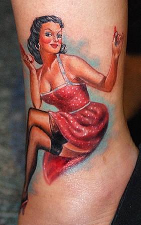 Pin Up tattoos