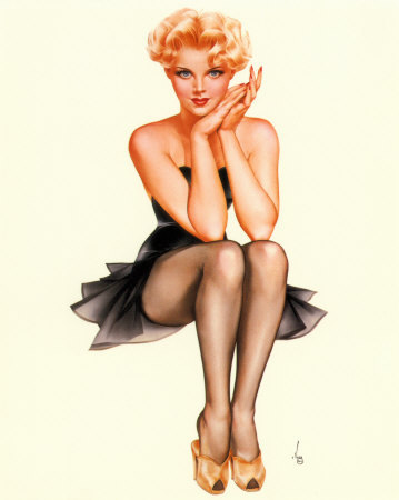 Vintage Pin Up girls They became very wellknown during the second World