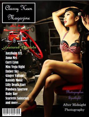 Photo: After Midnight Photography Makeup: Mariko Merriam Hair:Miss Holli Dai Published: Classy Keen Magazine