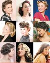 Pin up hairstyles for short hair