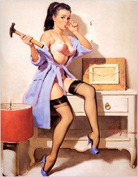 Pin up paintings