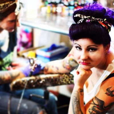 Tattoo Shoot for a local company 